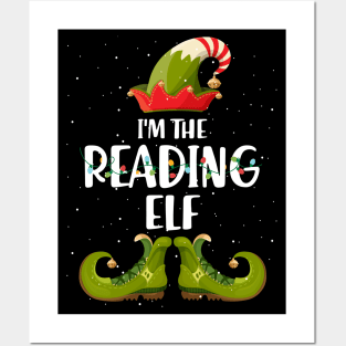 Im The Reading Elf Christmas Posters and Art